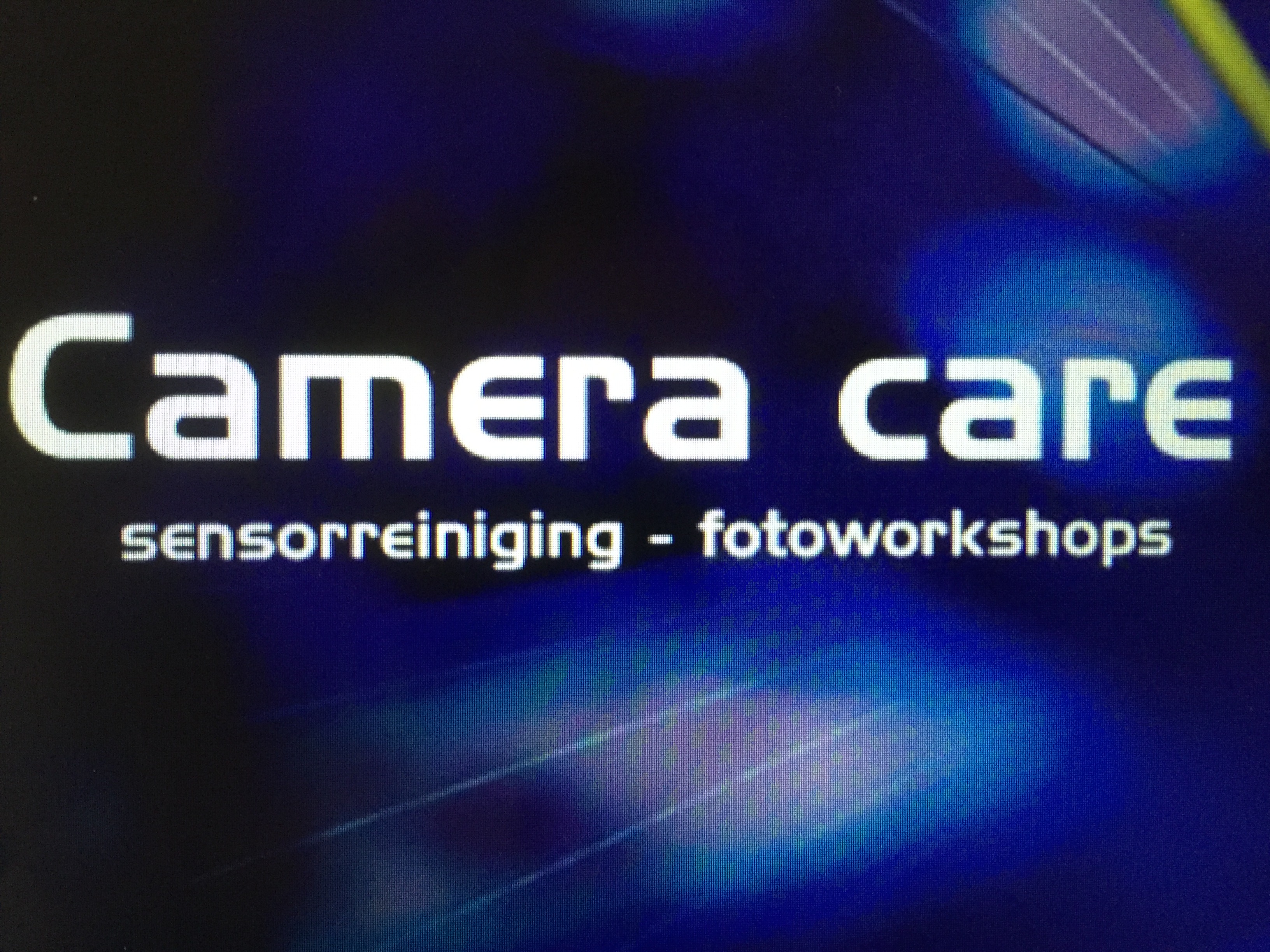 Camera care